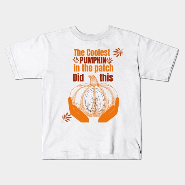 The Coolest Pumpkin in the Patch did this Kids T-Shirt by BeatyinChaos